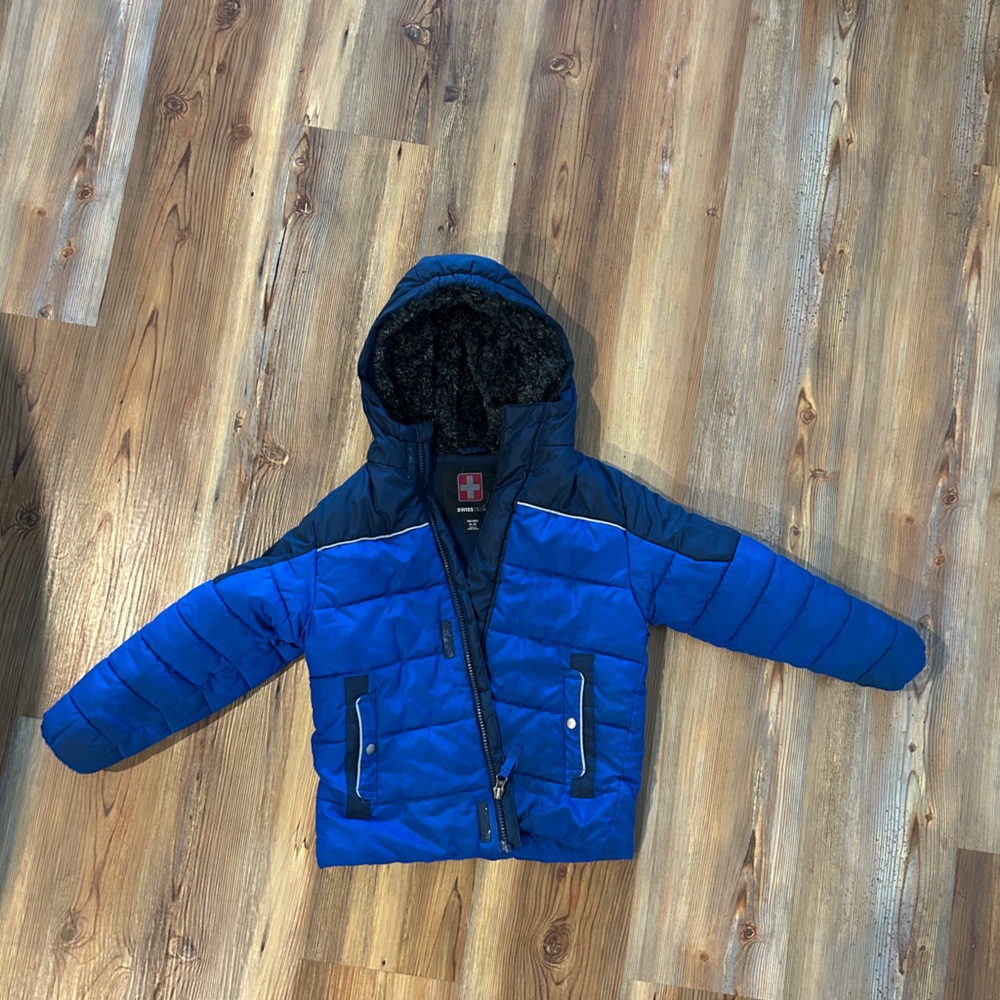 Kids Puffer Jacket with Hood
